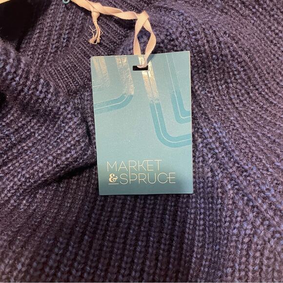 Market & Spruce Stitch Fix Blue Pullover Sweater‎  XL NWT - Picture 7 of 10